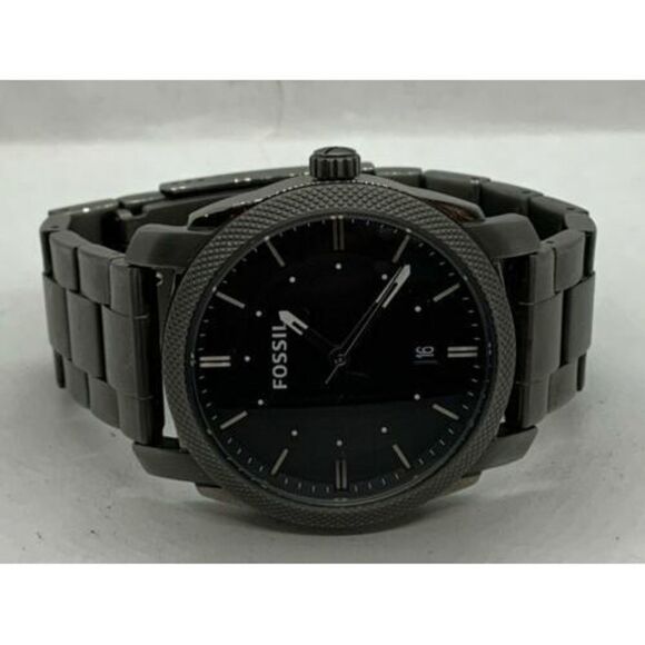 Fossil FS4774 Men's Watch Ion Plated Stainless Steel Black 42mm Case Analog D829 - Picture 5 of 9